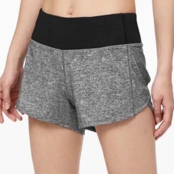 lululemon athletica Pants - Lululemon Speed Up Shorts Heather Gray Size 8 – Excellent Like-New Condition